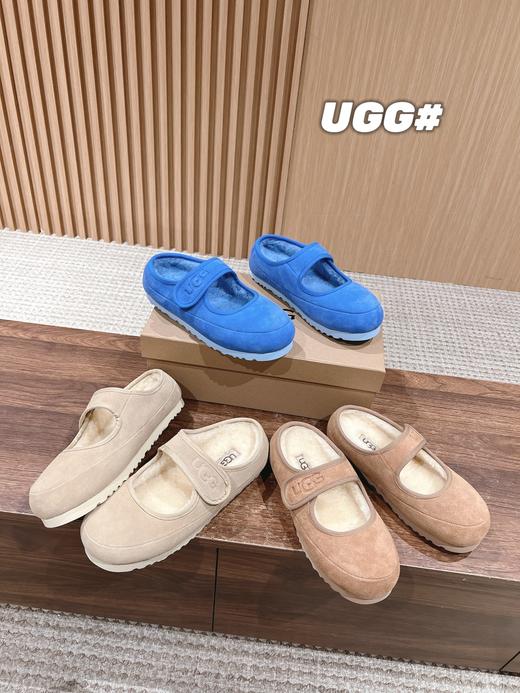 𝐔𝐆𝐆 油叽叽秋冬新款羊毛玛丽珍娃娃鞋(XR) 商品图1