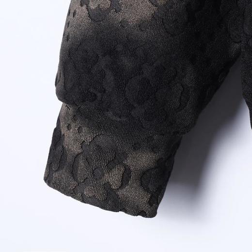 WT264SDSA男士秋冬新款痞帅男装复古扎染割破拉链连帽卫衣百搭开衫外套 商品图4