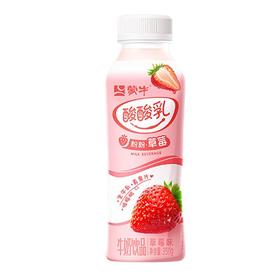 蒙牛 酸酸乳草莓味pet瓶牛奶饮品 350g/瓶