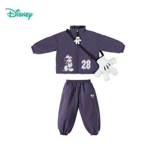 迪士尼新品秋冬夹棉套装男童套装 商品图8