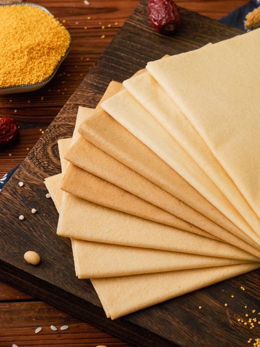 面包煎饼#口感劲道，软细腻无渣，薄软香甜，入口即化，不焦且香，粗粮味浓谷香四溢，粗粮细作不添加蔗糖 商品图3