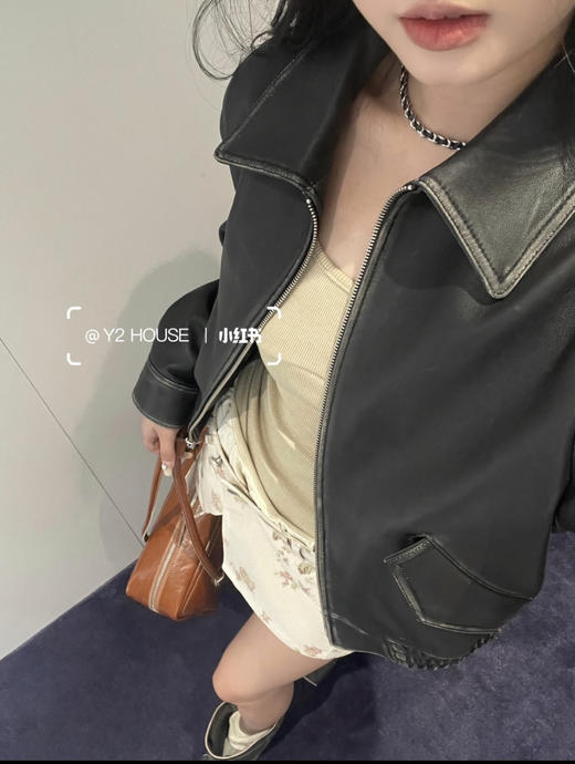 1022-9 Dunst做旧磨皮皮衣 商品图7