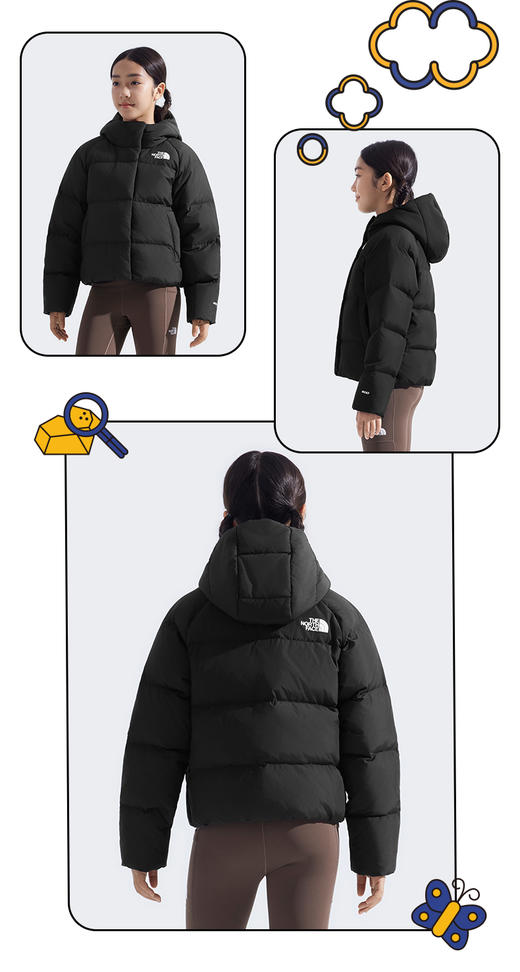 北面  25年秋冬   羽绒服  88UD 商品图6