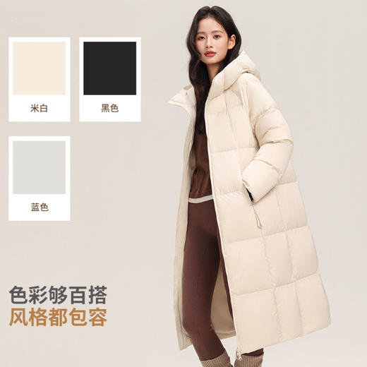泡芙羽绒服长款1052基地直邮 商品图2