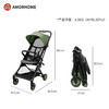 AMORHOME遛娃神器儿童推车可坐折叠宝宝溜娃折叠小易收车口袋推车绿色PRO 商品缩略图2