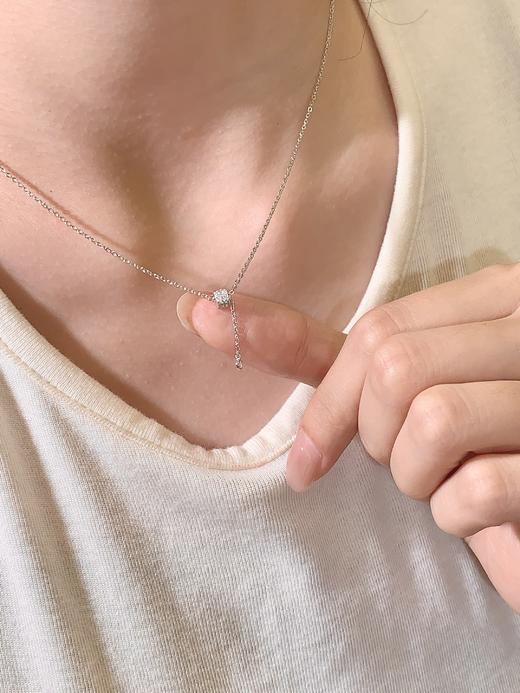 卡蒂罗KADER  冰糖流苏项链 经典新中式大气女友闪耀锁骨链满钻璀璨转运小众设计拼接链好运 灵动优雅精致 商品图4