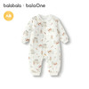 巴拉巴拉童装婴儿连体衣新生儿宝宝包屁衣服男女童冬装爬行服加厚保暖软萌 商品缩略图0