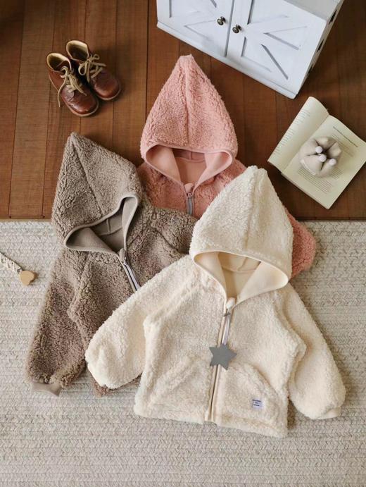 双11专属♥️XiLi希厘·泰迪绒精灵帽外套 商品图0