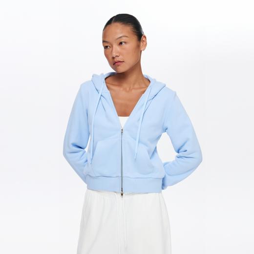 oneup短款拉链卫衣 商品图2