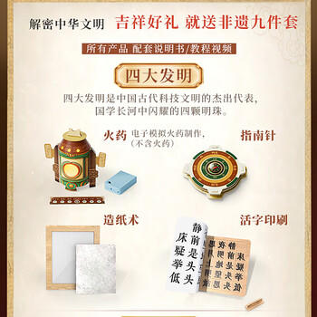 俏皮谷四大发明科学实验套装儿童玩具小学生手工制作男女孩生日节日礼物 商品图1