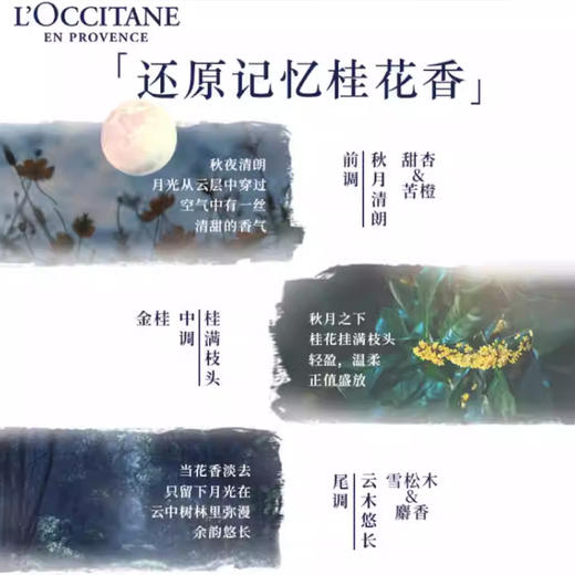 【双12嗨购节】【全球购】L'OCCITANE欧舒丹欧舒丹云中月桂沐浴露250ml/身体乳250ml·香港直邮-x_bba 商品图5