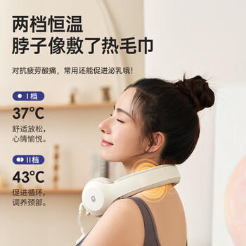 小白熊吸奶器免手扶电动全自动热敷便携挂脖式双边挤奶器大吸力3058 商品图0
