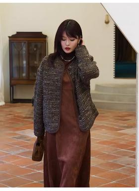 【门店同款】ENJOY秋季时光回廊钉珠背心裙两件套159492908