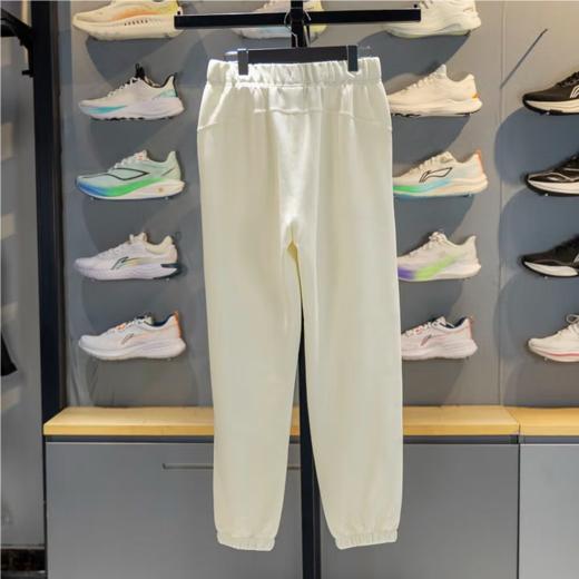 李宁女子2025秋季束脚宽松运动裤AKLV334-1 商品图2