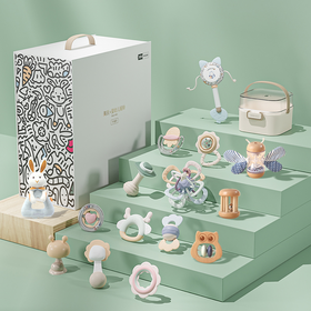 婴儿摇铃全阶顶配月满礼盒装