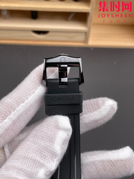 墨黑海马 桀骜登场 欧米茄新品VS海马300米系列 全黑陶瓷海马 男士腕表 8806一体机 表径43.5mm 商品图6