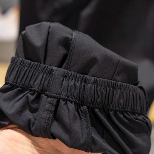 李宁男子2025秋季束脚冰感吸湿宽松运动裤AKXV049-4 商品图4