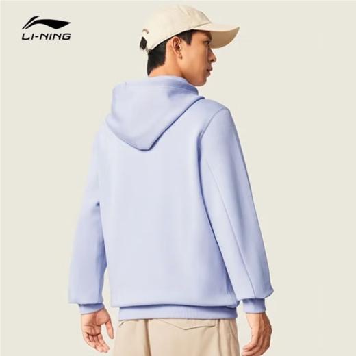 李宁男子2025秋季套头连帽运动上衣健身卫衣AWDV563-3 商品图1