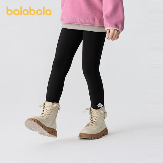 巴拉巴拉童装女童打底裤儿童裤子秋中小童运动弹力裤舒适时尚百搭 商品图0