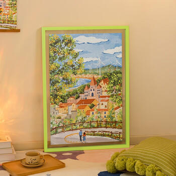 猫的天空之城拼图朱鼓励成人拼图成年人拼图1000片去散步吧高级生日女生节礼物 商品图7