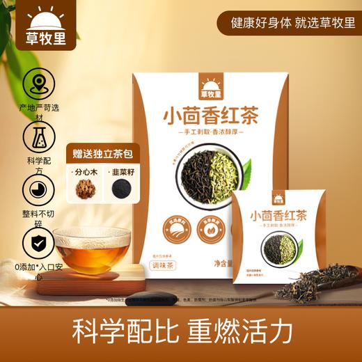 【临期】【200积分+29.9元】草牧里 小茴香红茶 6g*10袋/盒 源头优选自然晾晒（商品有效期至2026/2/6） 商品图0