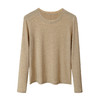 【莱赛尔天丝羊毛长袖T恤】显瘦上衣 秋季新款内搭鱼骨线打底衫  商品缩略图4