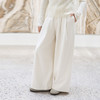 特绽放707朵/热牛奶与红丝绒·棉麻加厚宽松显瘦阔长腿裤女休闲裤 商品缩略图1