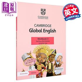 【中商原版】剑桥全球英语练习册3含电子账号 1年有效 Cambridge Global English Workbook 3 with Digital Access  1 Year