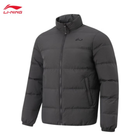 李宁男子冬季羽绒服外套AYMU083-1
