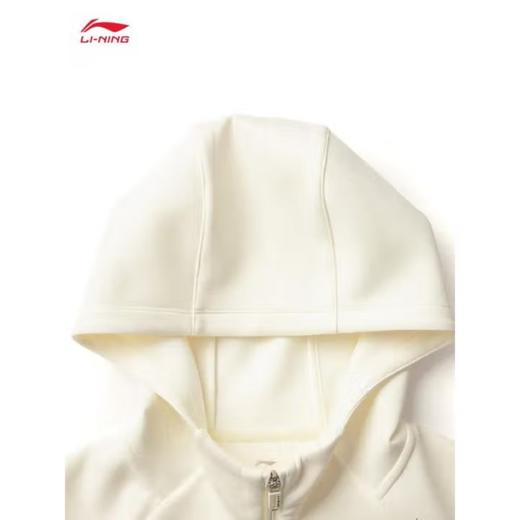 李宁女子2025春秋休闲连帽运动夹克外套AFDVC10-2 商品图3