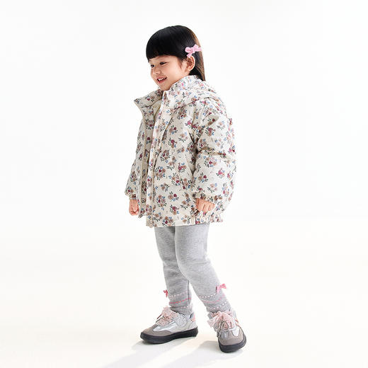 【实体店同款】女童短款羽绒服冬季新款安奈儿童装XG545456 商品图3