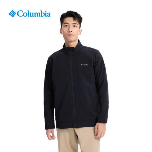 哥伦比亚户外25秋冬新品男拒水干爽徒步运动软壳衣XE1896010 商品图0