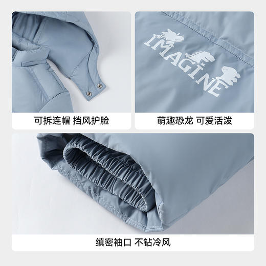 【实体店同款】男童短款羽绒服冬季新款安奈儿童装XB545070 商品图4