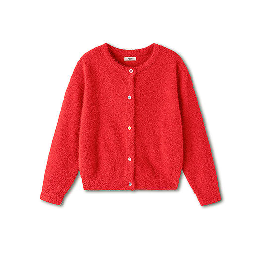 【balaOne】巴拉巴拉童装儿童毛衣女童2025新款春秋针织开衫休闲 商品图4