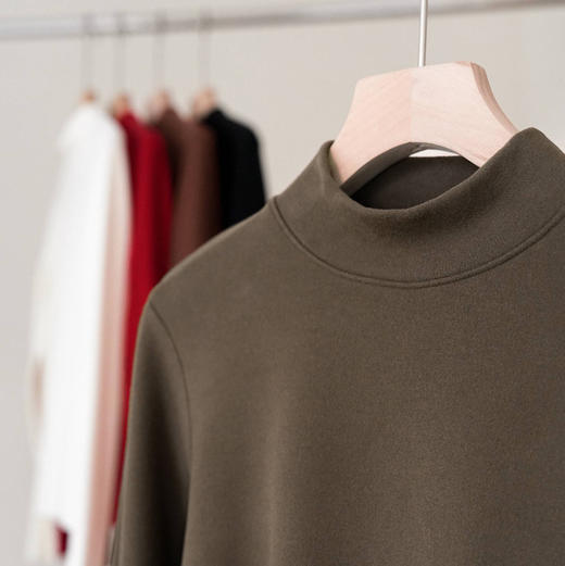 女款德绒3.0版蚕丝恒温衣（半高领） 商品图4