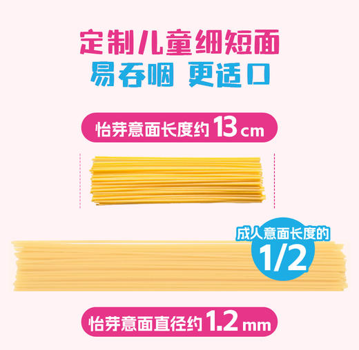 【赠送萌可纸镜】-奇妙萌可 怡芽番茄肉酱儿童意面242g 商品图7