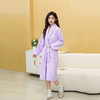 秋冬季浴袍 男女珊瑚绒加厚睡衣 情侣加长款大码浴衣 舒适睡袍保暖晨袍 商品缩略图11