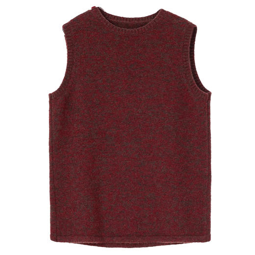 牧衣游原创 羊绒混织毛织马夹新款细腻柔软轻盈百搭头套上衣 彩画 商品图4