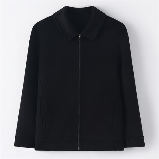 【清河羊毛羊绒专场】鹿展602 男士夹克 10%山羊绒 90%羊毛 商品图1