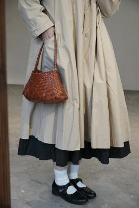 AEQUAMENTE 轻薄中长款风衣大衣