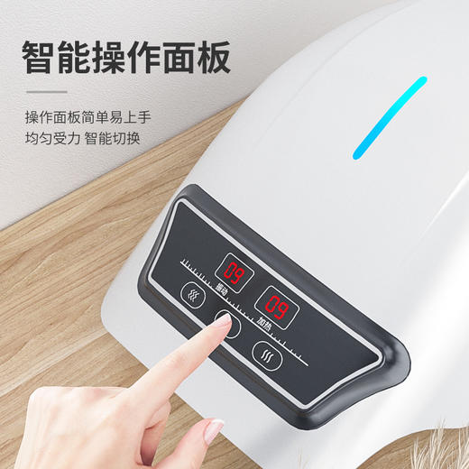 敏煌膝部按摩器 环抱式震动热敷 九档按摩 智能按键 亲肤透气面料 商品图3