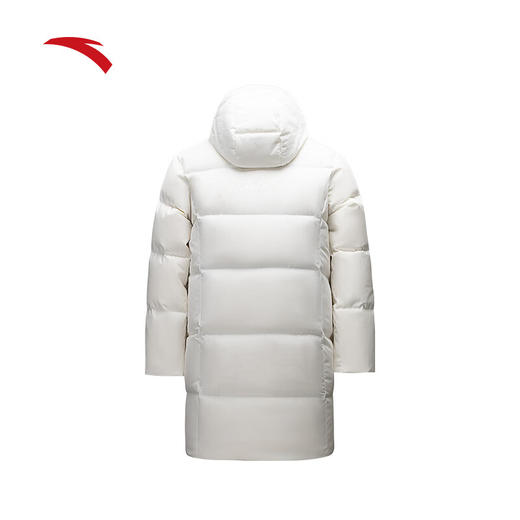安踏速暖羽绒服丨中长款羽绒服女士秋季防泼水棉服外套162517901 商品图1