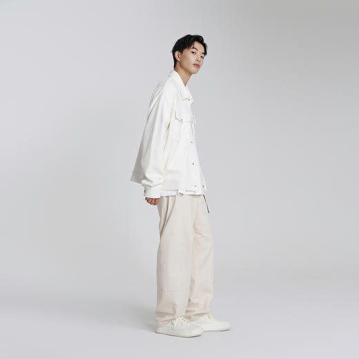 MODE COMMUTER秋季开襟翻领夹克有型休闲简约时尚通勤MCE121059C 商品图2