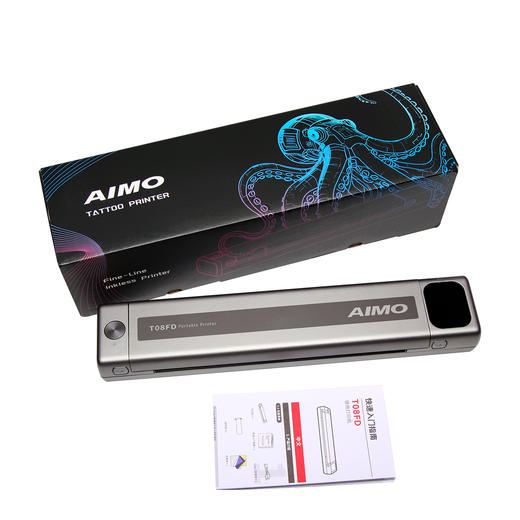 T08FSD彩屏液晶屏纹身转印机AIMO设计手稿A4刺青热敏打印机拷贝纸 商品图4
