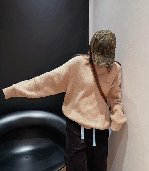 王一博同款双面鳄鱼巴素兰工艺羊毛毛衣102106 商品图10