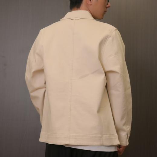 纯色纽扣带口袋衬衫 商品图3