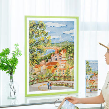 猫的天空之城拼图朱鼓励成人拼图成年人拼图1000片去散步吧高级生日女生节礼物 商品图2