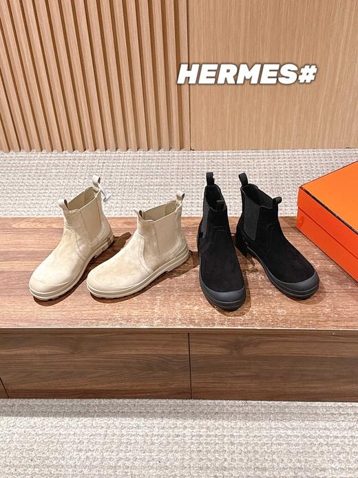 爱马仕 冬新款切尔西短靴及踝靴（DBG） 商品图2