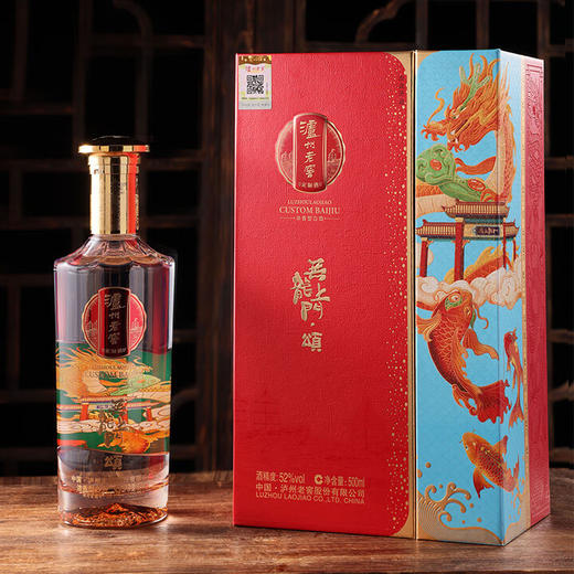 泸州老窖无上龙门颂-42/52度浓香型500ml定制酒礼盒装白酒 商品图0