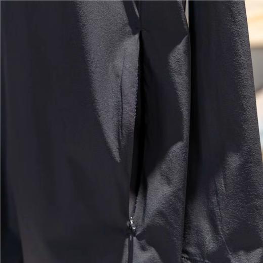 李宁男子2025春秋防泼水休闲连帽运动夹克外套AFDVB59-1 商品图4